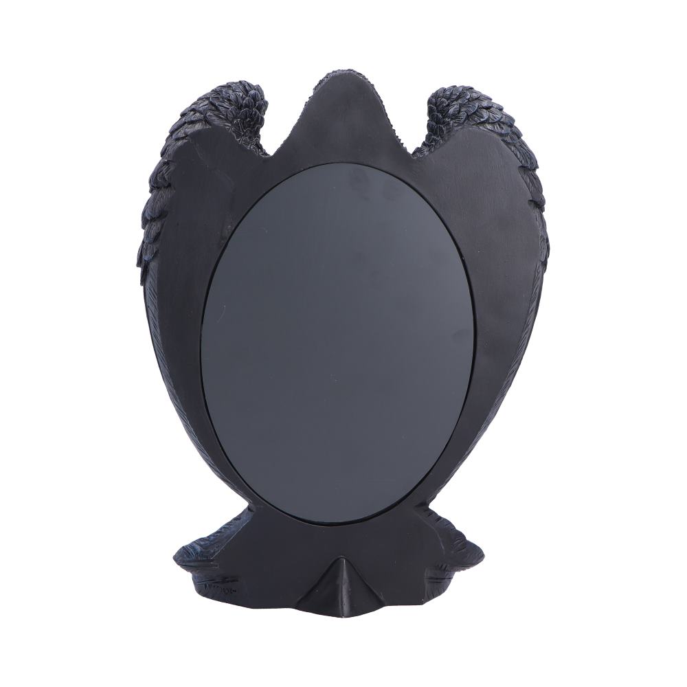 Nevermore Reflection Spiegel Rabe Düsterer Gothic – Stand- und Wandspiegel 30,2 cm