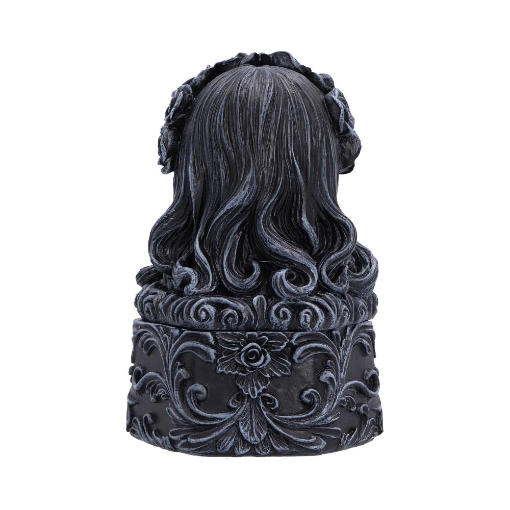 Flor De Muerte – Day of the Dead Schmuckdose 12,4 cm Gothic Deko Aufbewahrungsbox