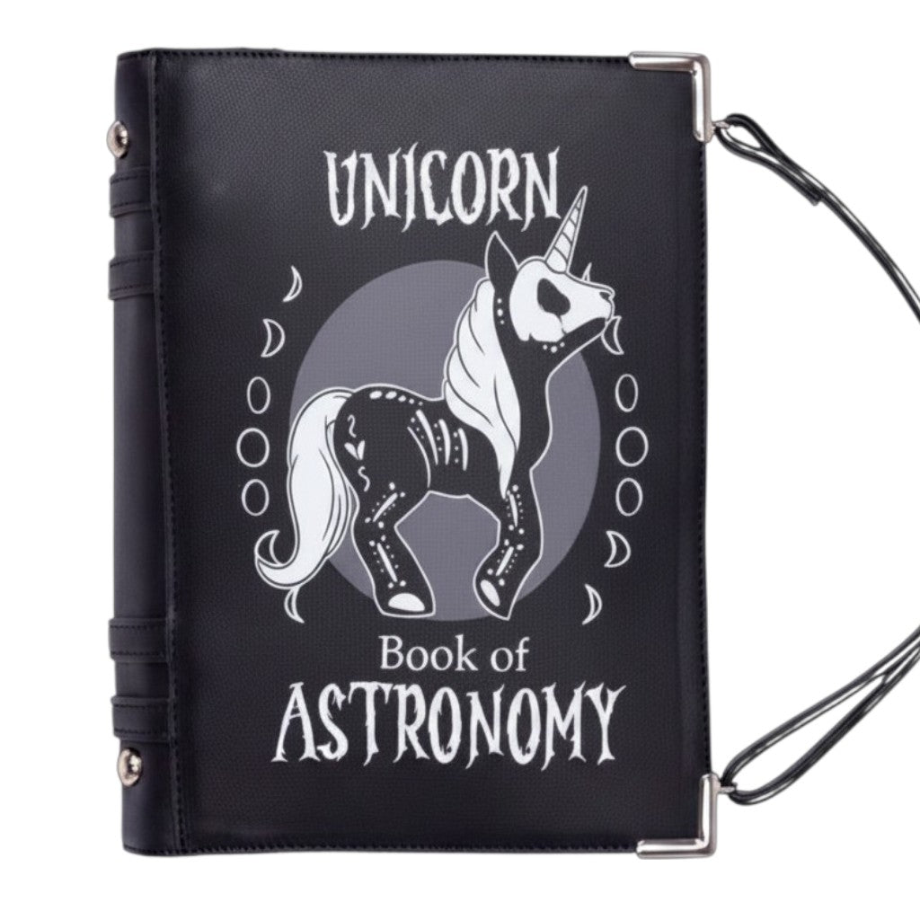 Anime Einhorn-Tasche "Unicorn Astronomy Book" Cupcake Cult Gothic