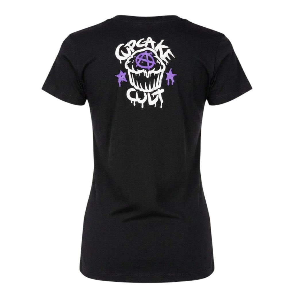 Unicorn Splatter T-Shirt – Ghost Mannequin Frontansicht