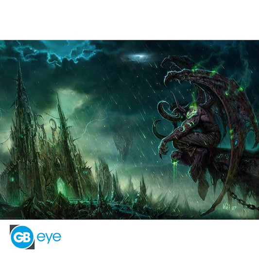 Poster 91,5 x 61 cm World of Warcraft - Illidan Stormrage
