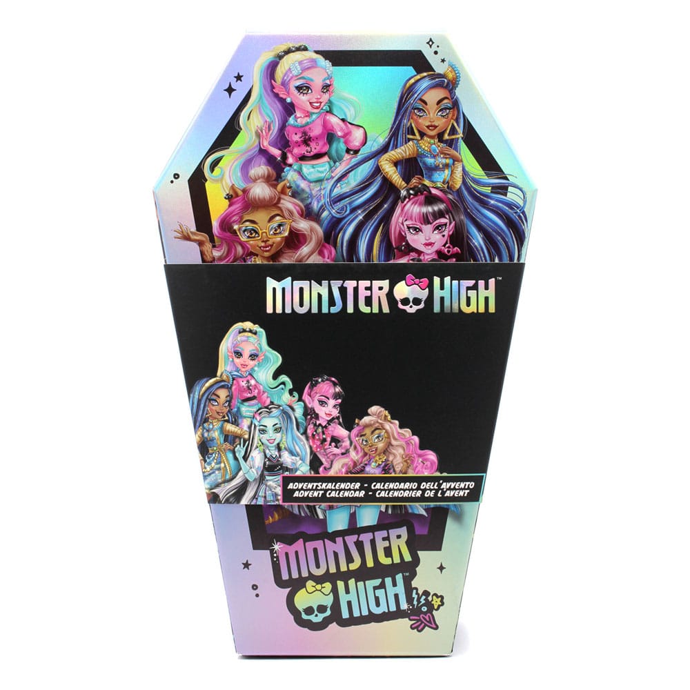 Monster High Adventskalender 2025 in Sargform